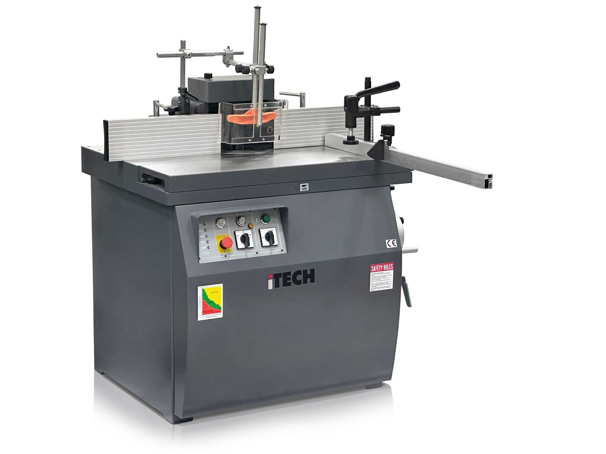 iTECH SM512TS Tilting Spindle Moulder 7.5hp
