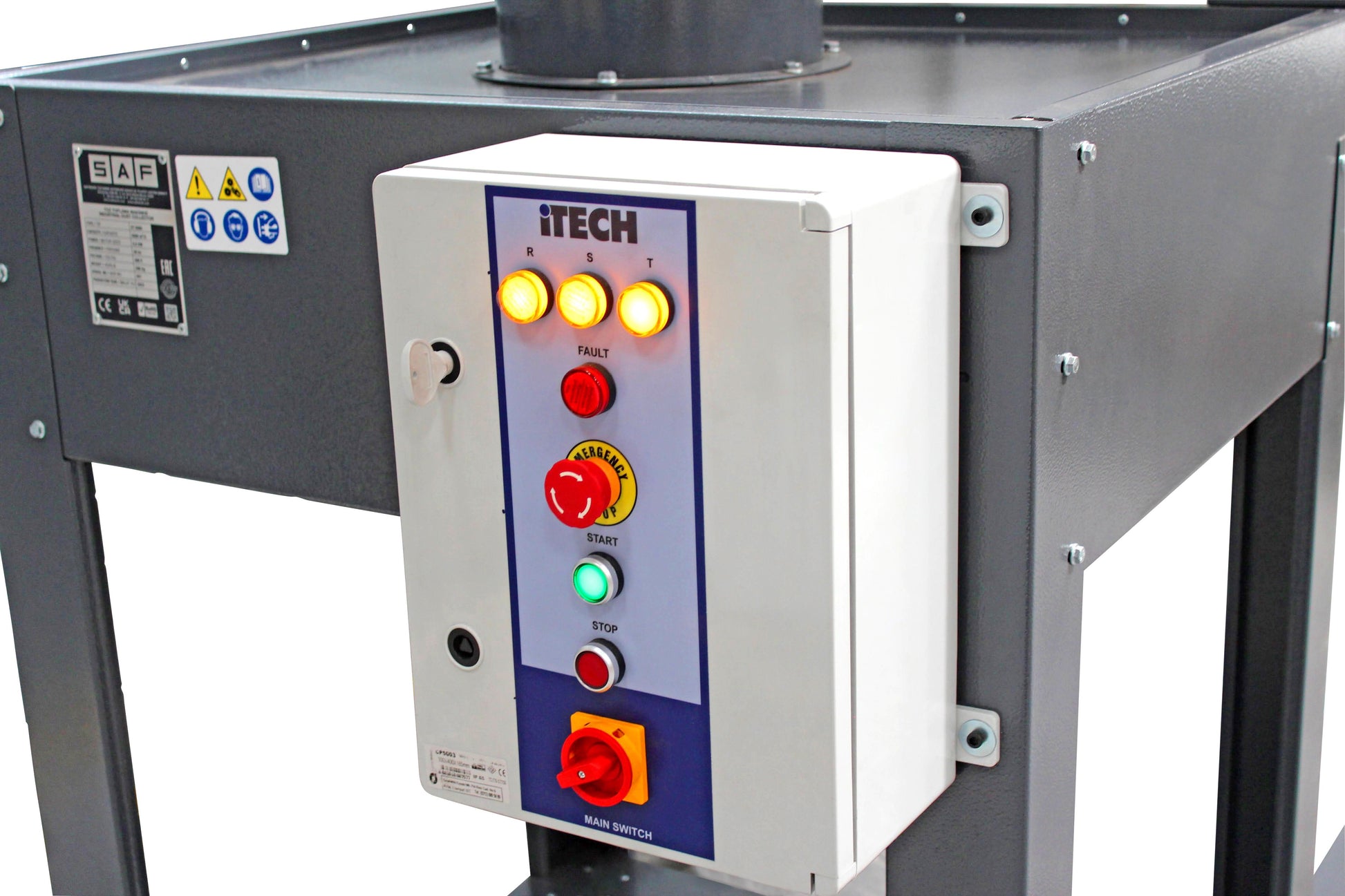 iTECH E5000 Multi Filter Dust Extractor 5.5Kw with Autoshake