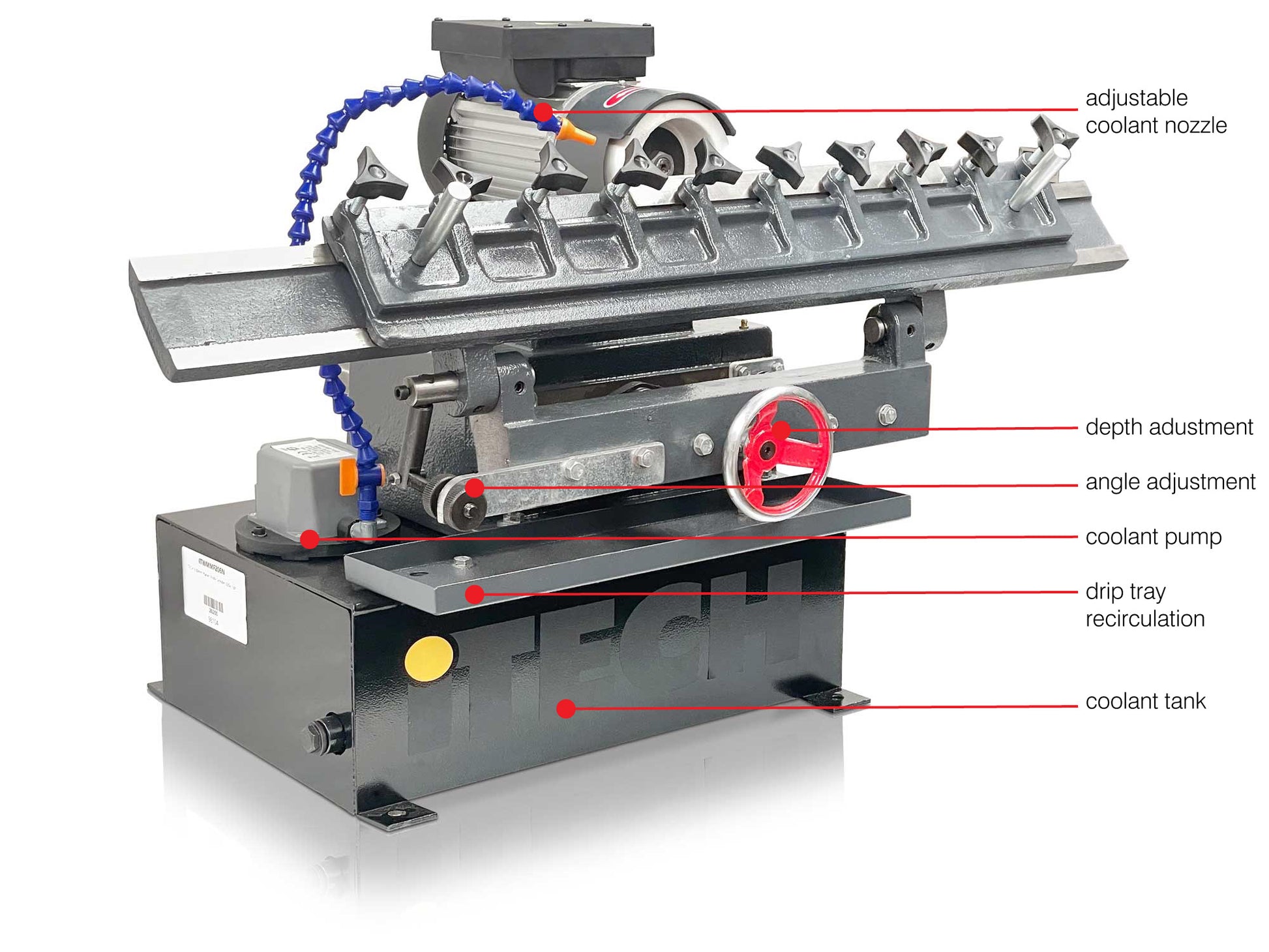 iTECH 630mm Planer Knife Grinder 220v 1ph