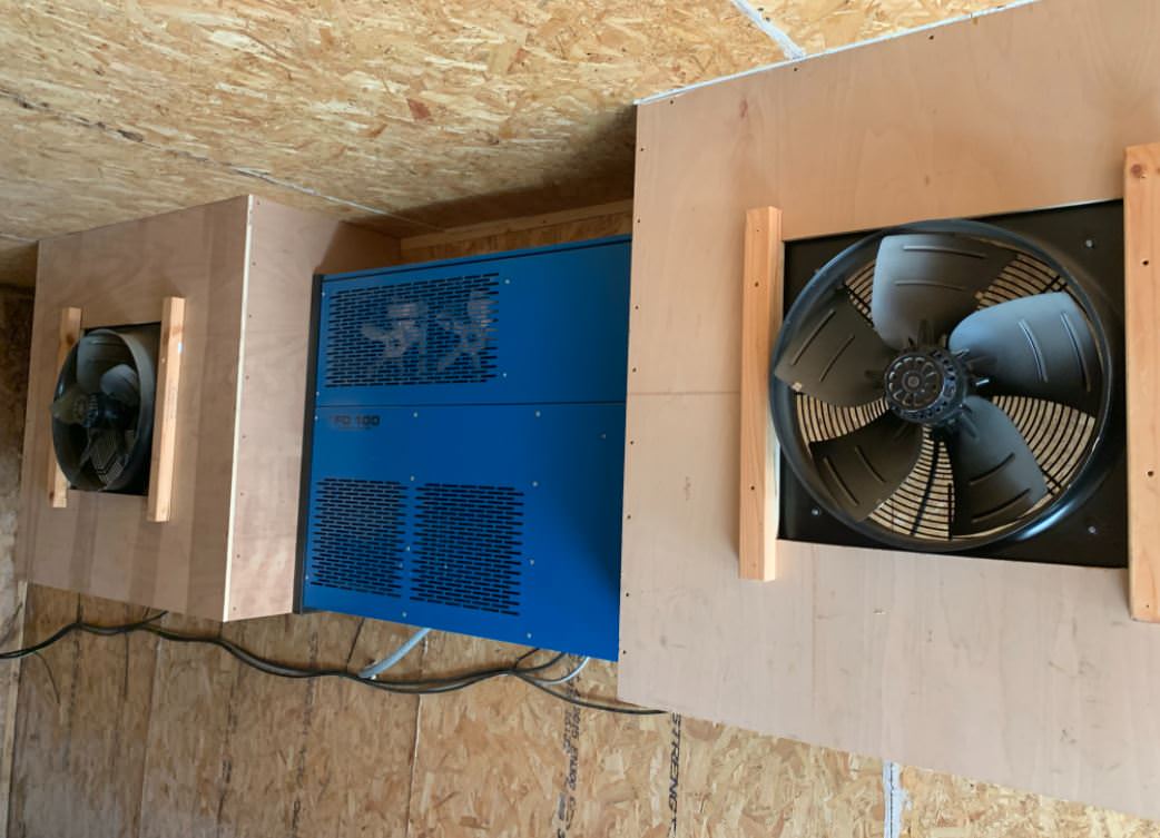 ITECH Kiln Kit FD200 for 40' Container with STC1