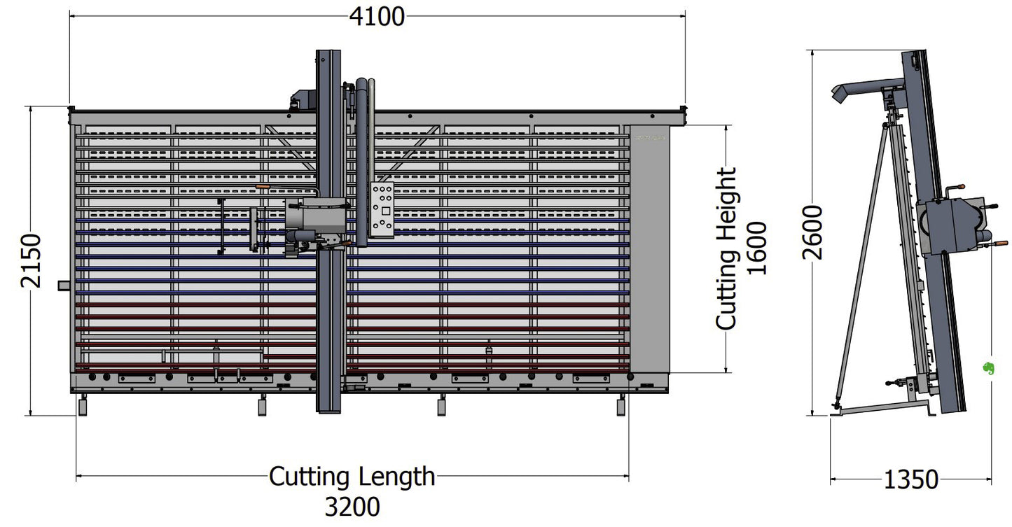 iTECH Precision 1650 Digital Wallsaw with Scoring