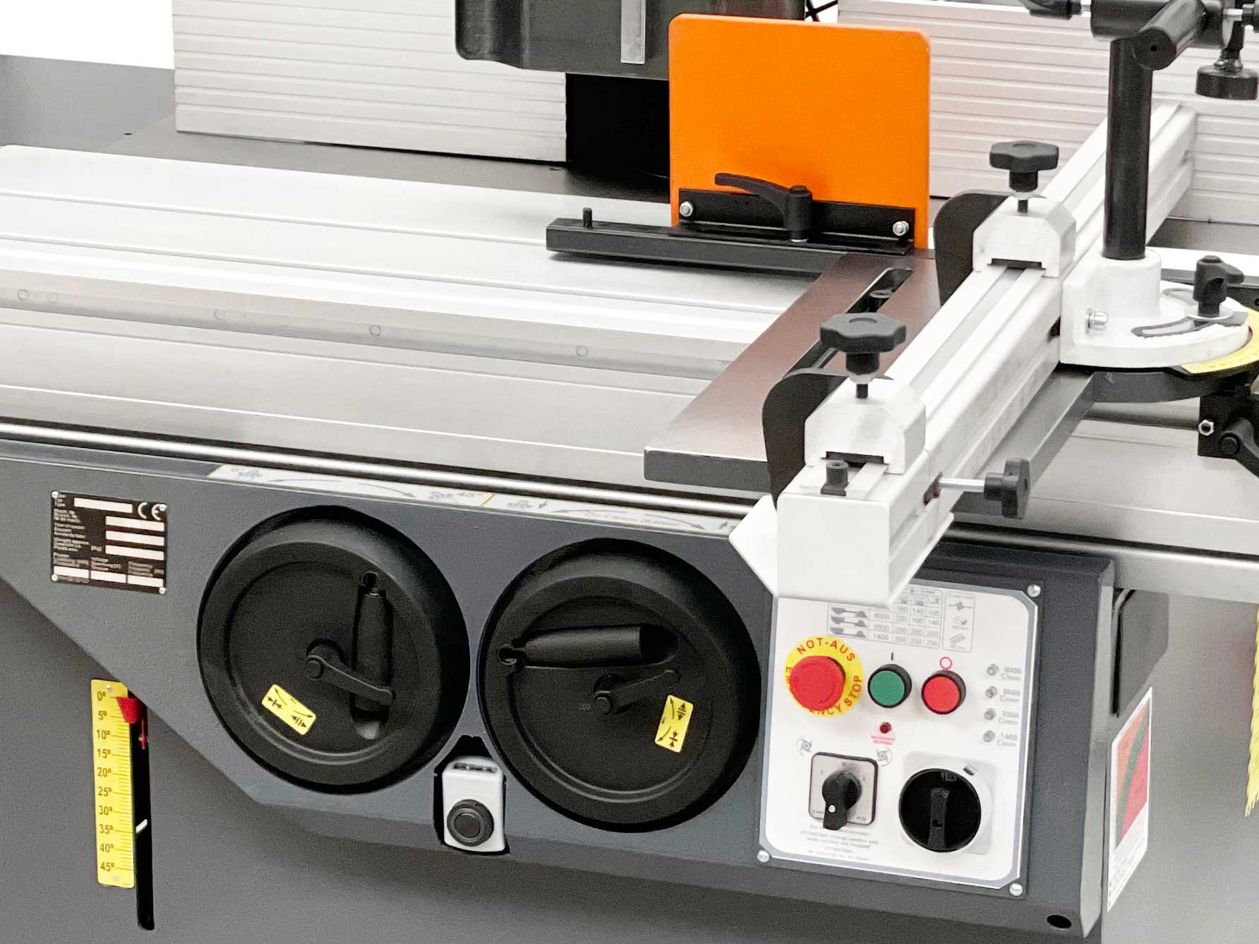 T1000S SPINDLE MOULDER WITH SLIDING TABLE 400V 3PH