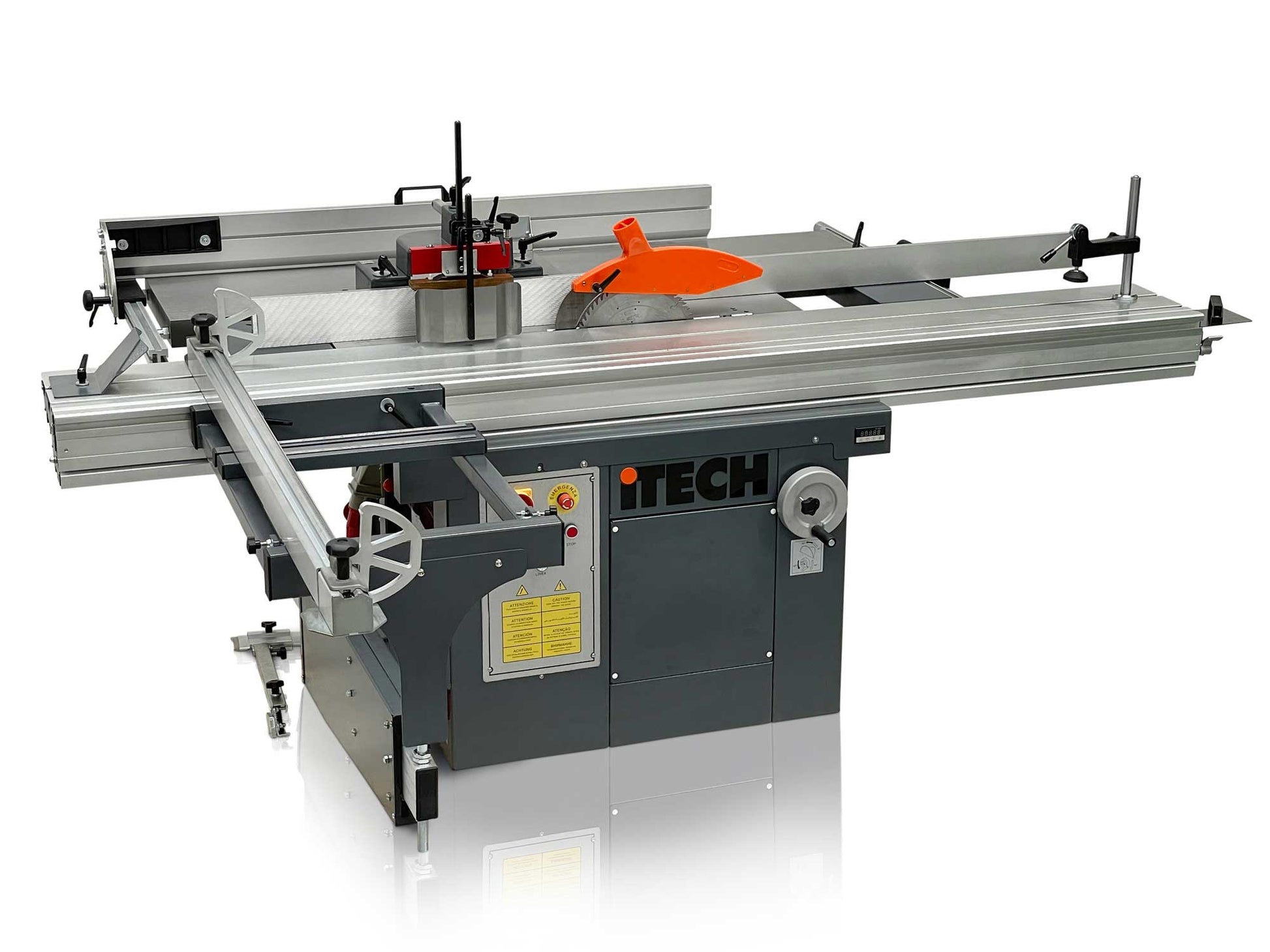 C400 MULTI-FUNCTION COMBINATION MACHINE 400V 3PH WITH SPIRAL PLANER BLOCK