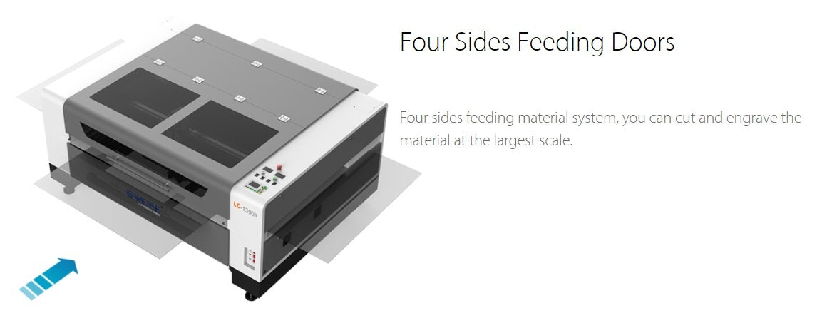 iTECH LC1390N CO2 Laser Cutting Machine 130w Extra