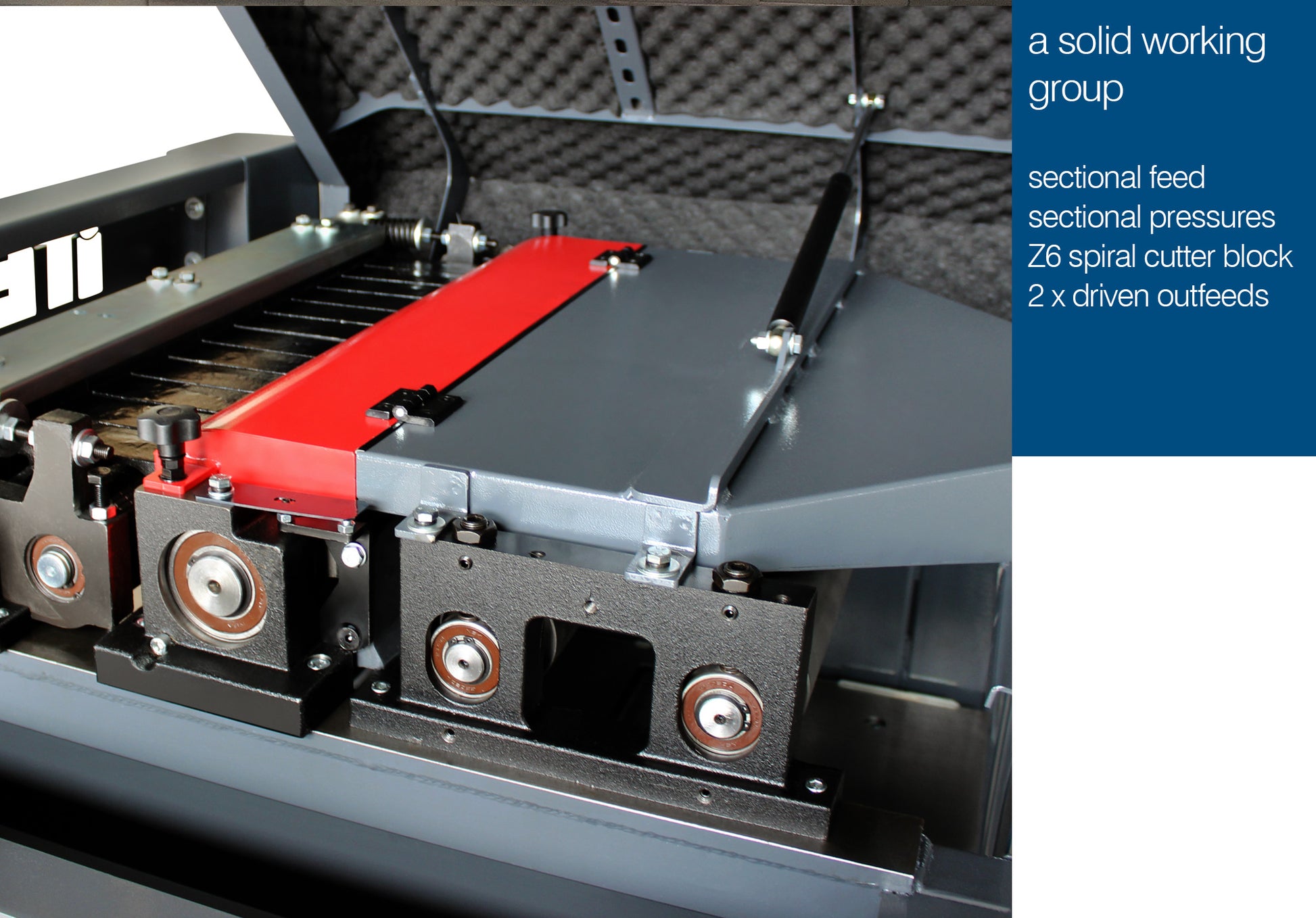 MOTO 630 x 300 THICKNESSER WITH SPIRAL CUTTER BLOCK