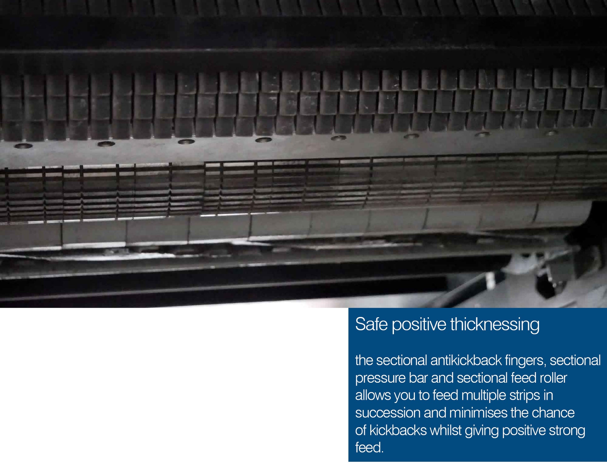 DUO 630 PLANER THICKNESSER WITH SPIRAL CUTTER BLOCK