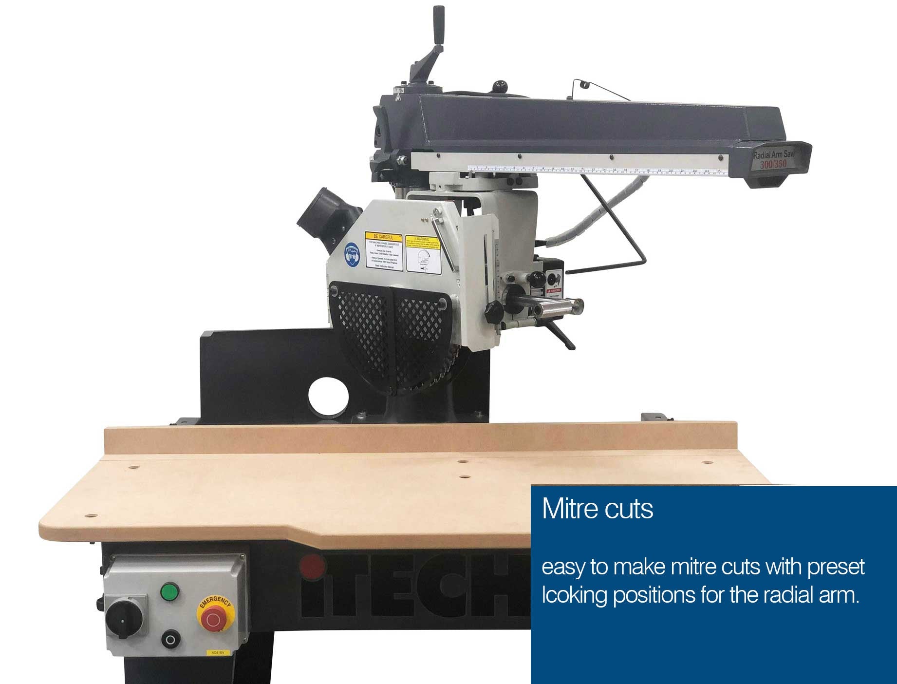 RAS 450 RADIAL ARM CROSSCUT SAW