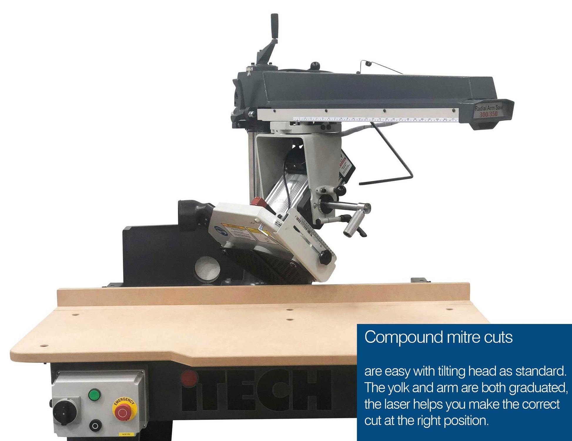 RAS 450 RADIAL ARM CROSSCUT SAW