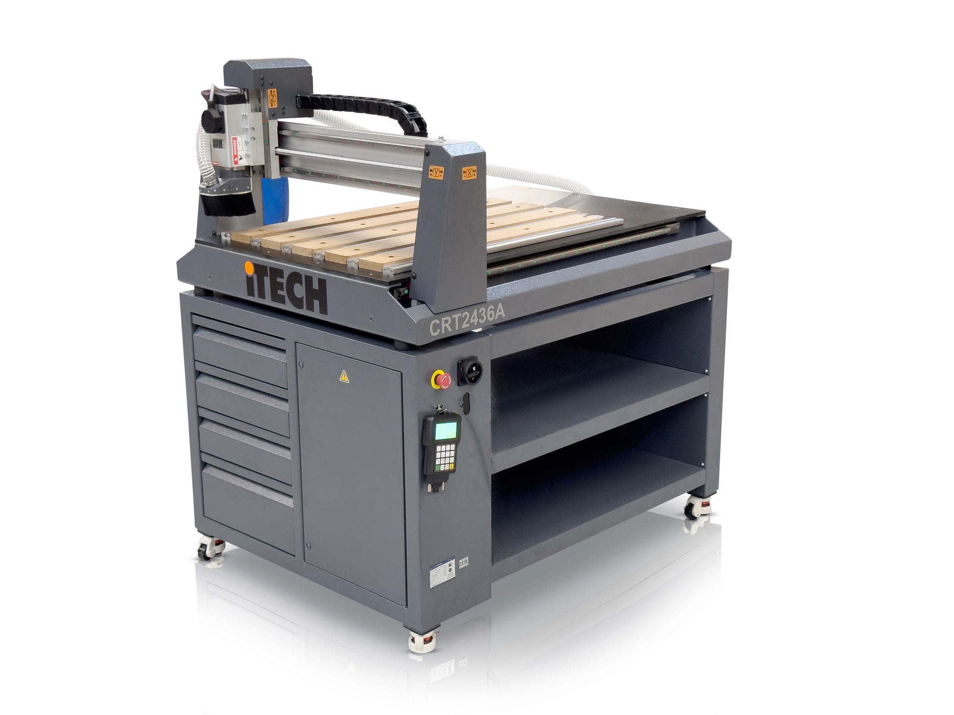 iTECH CRT Desktop CNC Router + Cabinet Stand