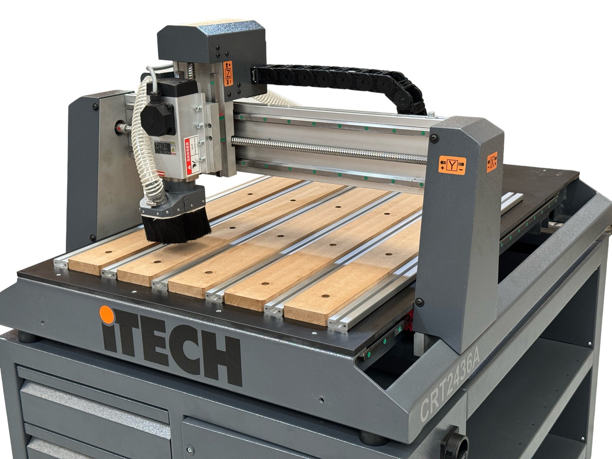 iTECH CRT Desktop CNC Router + Cabinet Stand