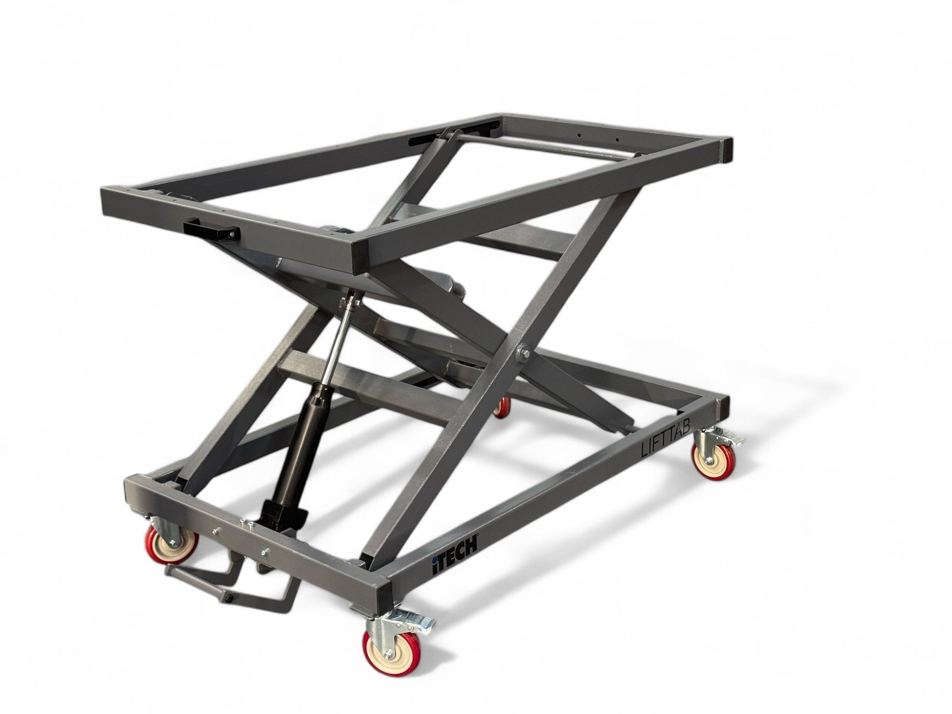 Height Adjustable Mobile Lift Work Table 1200x800 350kg