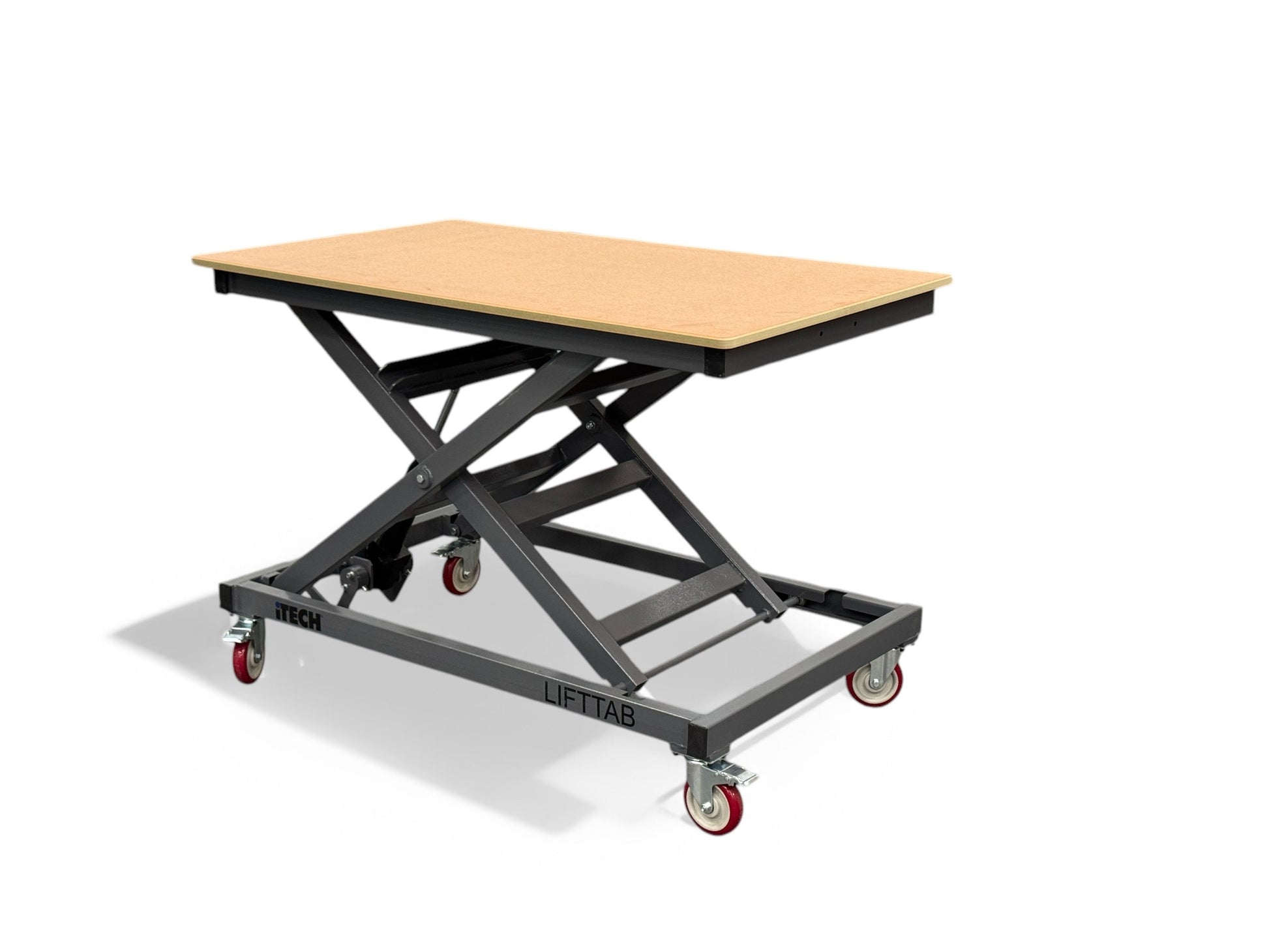 Height Adjustable Mobile Lift Work Table 1200x800 350kg