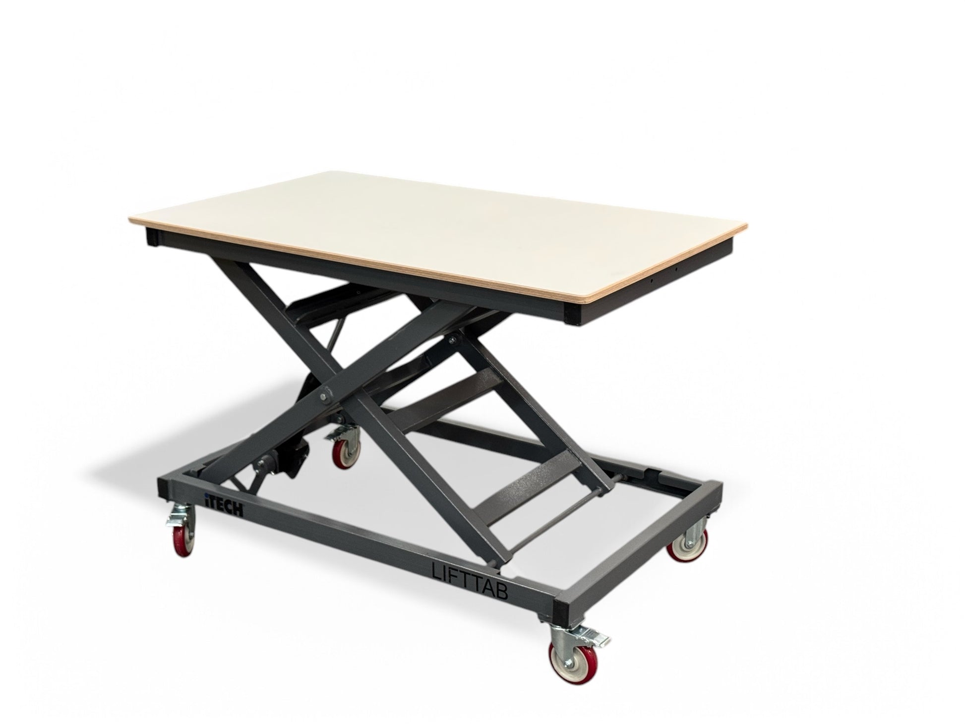 Height Adjustable Mobile Lift Work Table 1200x800 350kg