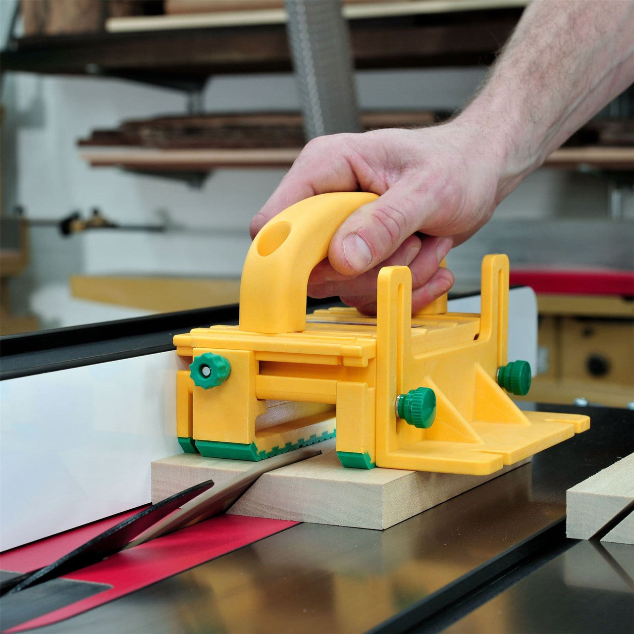 UltraSafe Woodworkers Push Block for Routers, Saws + Planers