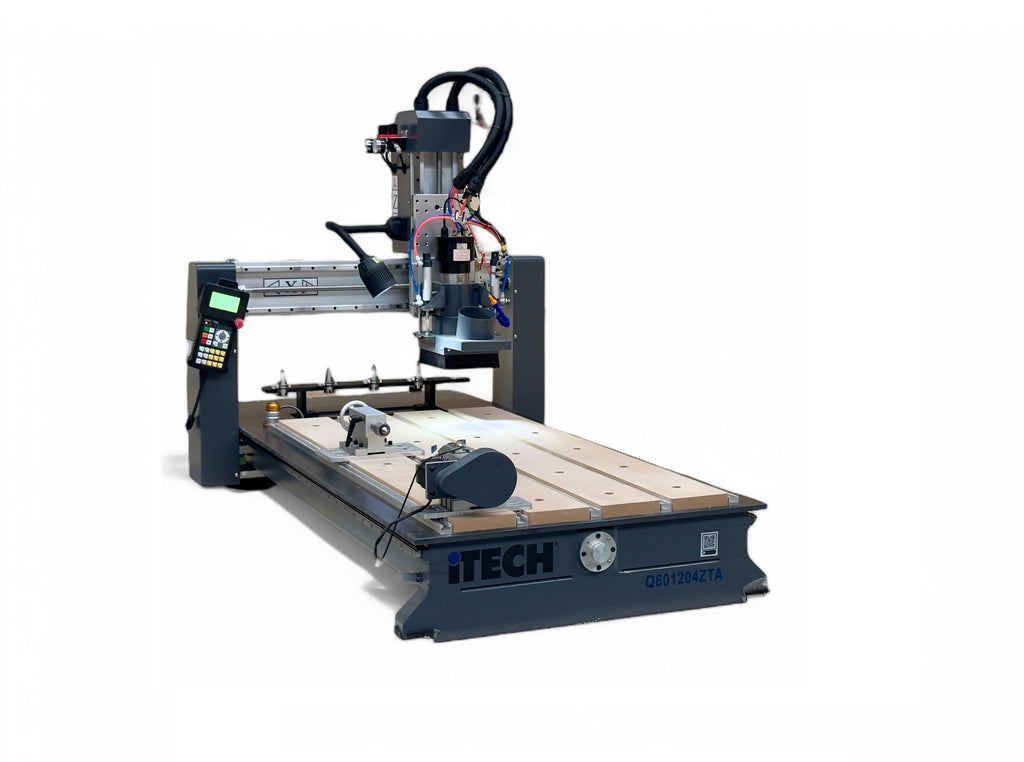 iTECH K6012 Desktop ATC CNC Router 4 Axis Xtra Z + Y