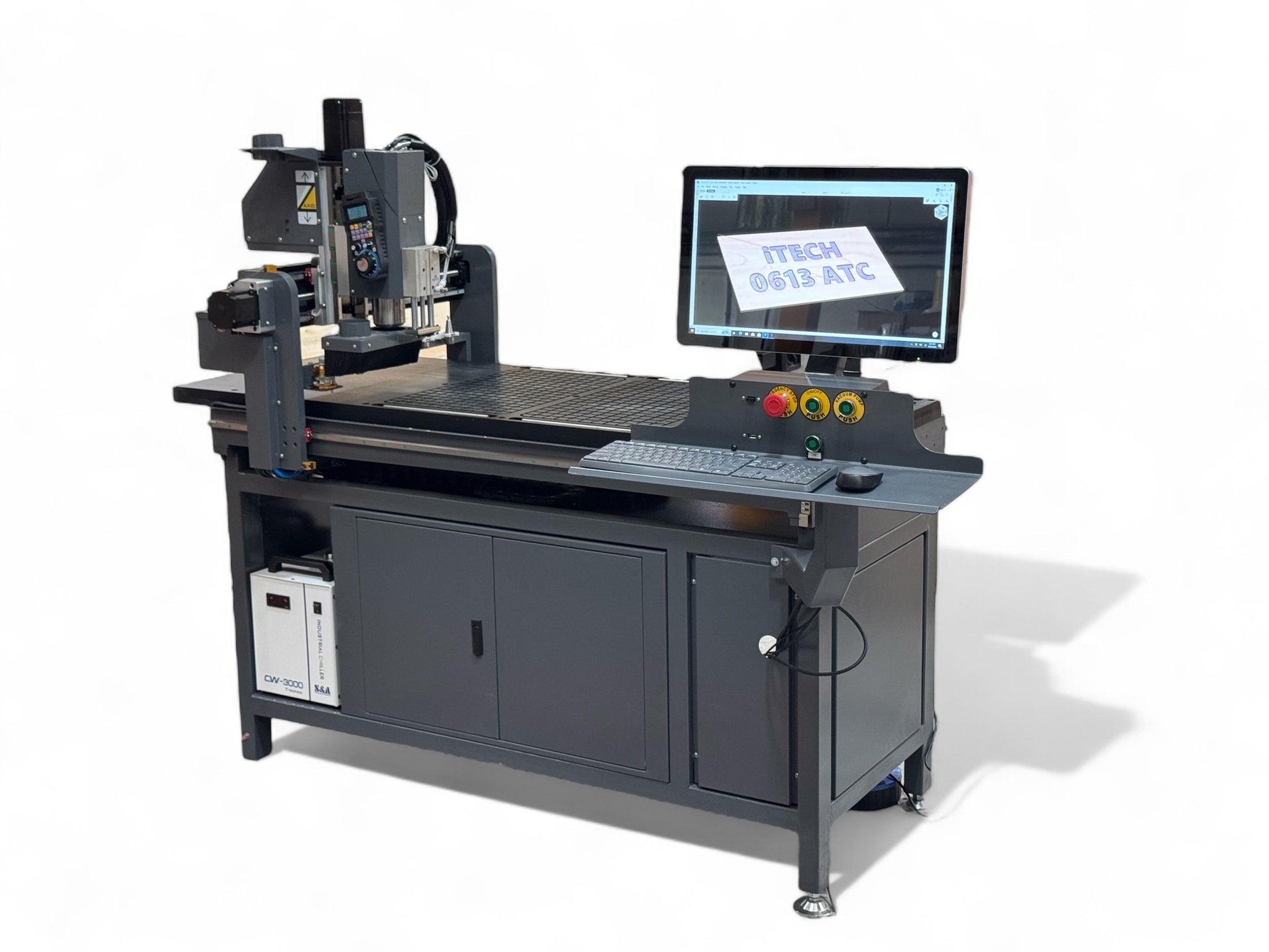 iTECH 0613 60x120 Multi Material Desktop CNC 230V 1PH w ATC