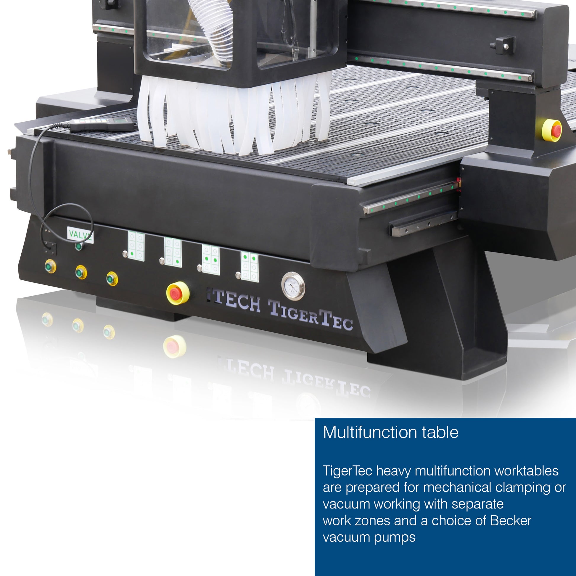 TigerTec TR408ADTCZ High Z CNC Router with PC+Tool Changer