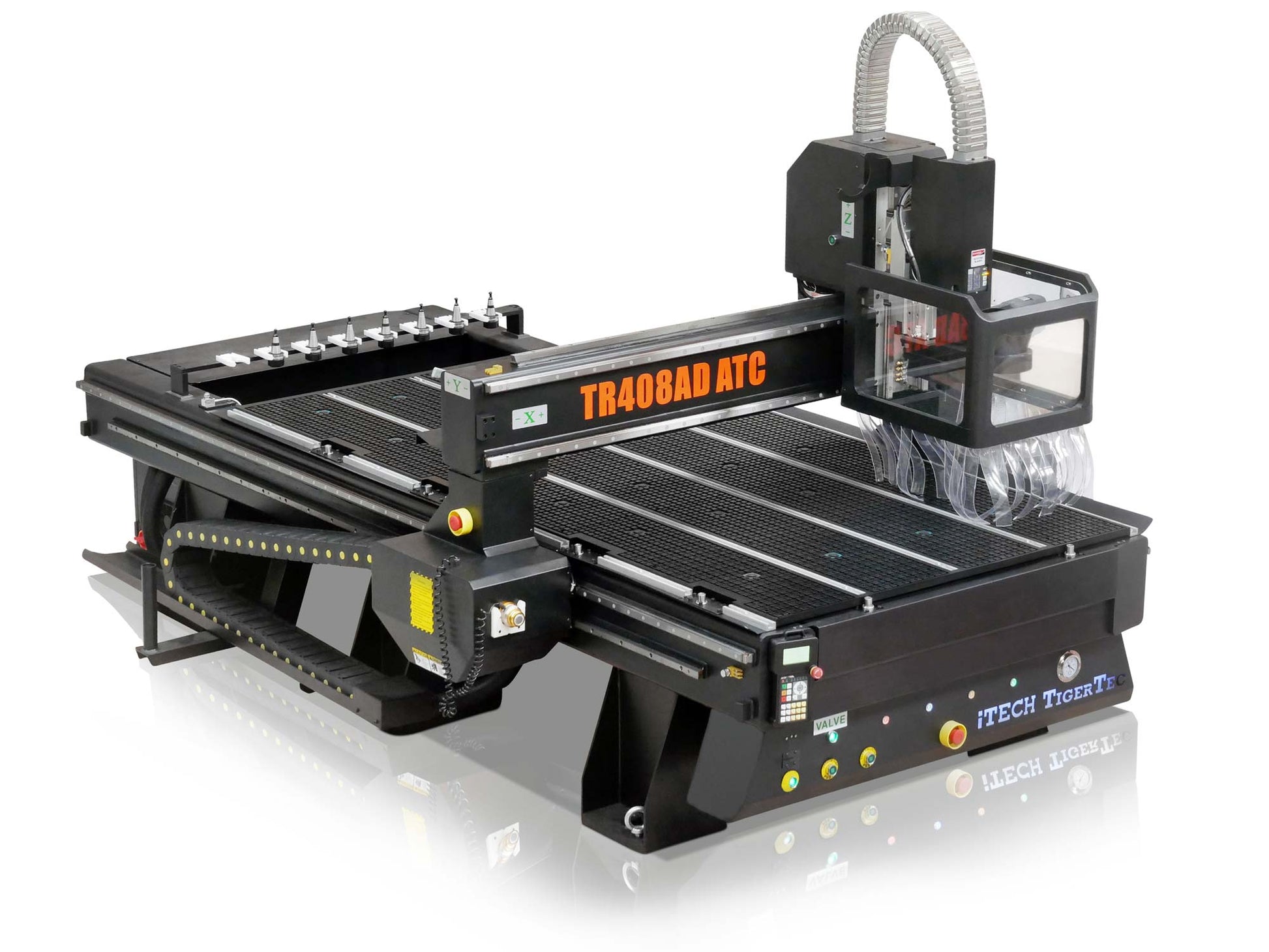 TigerTec TR408ADTCZ High Z CNC Router with PC+Tool Changer