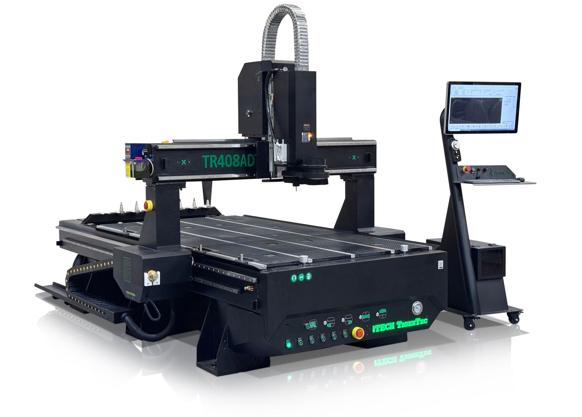 TigerTec TR408ADTCZ High Z CNC Router with PC+Tool Changer