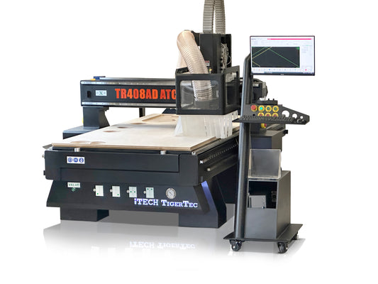 TIGERTEC 408 8x4 CNC ROUTER WITH AUTO TOOL CHANGE