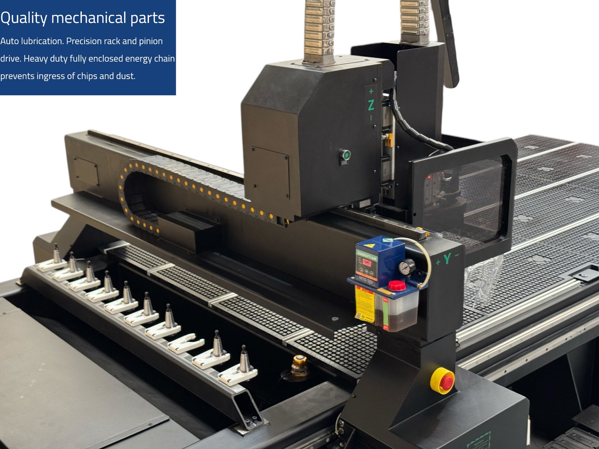 TIGERTEC 510 10x5 CNC ROUTER WITH AUTO TOOL CHANGE