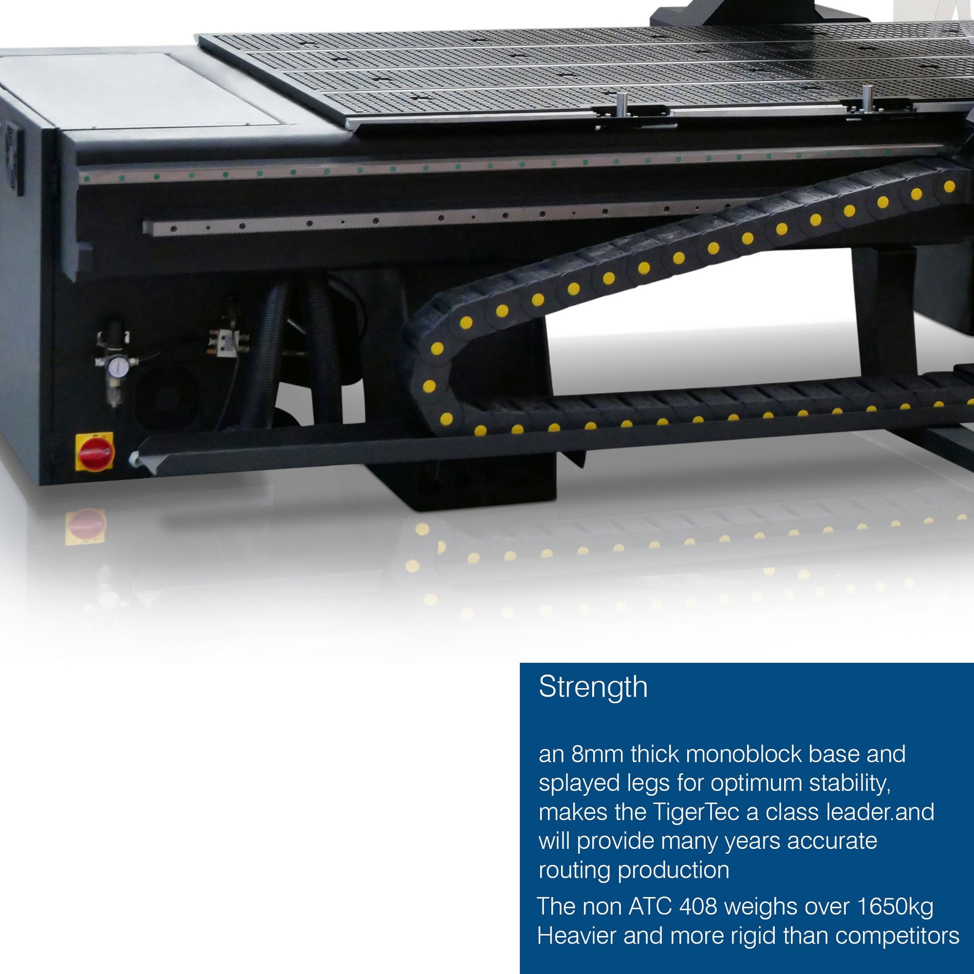 TIGERTEC TR408AD 8x4 CNC Router with Drilling
