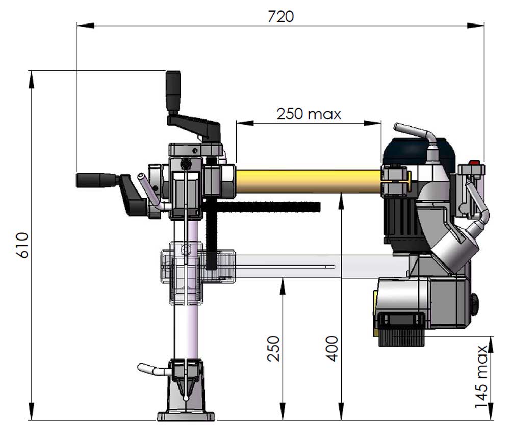 AF32 POWER FEED FOR SPINDLE MOULDER