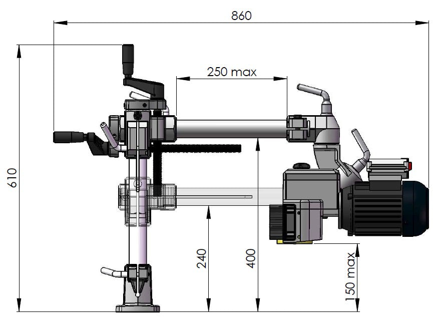 AF32 POWER FEED FOR SPINDLE MOULDER