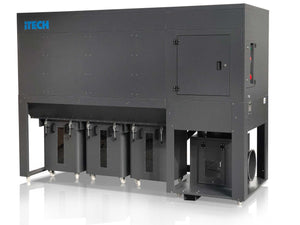 STK10000 ENCLOSED FINE DUST EXTRACTOR 11kw WITH 3 BINS