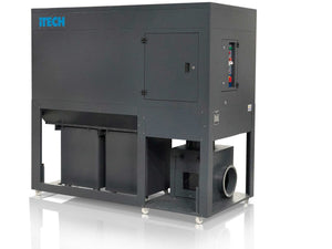 STK6500 ENCLOSED FINE DUST EXTRACTOR 7.5KW WITH 2 BINS