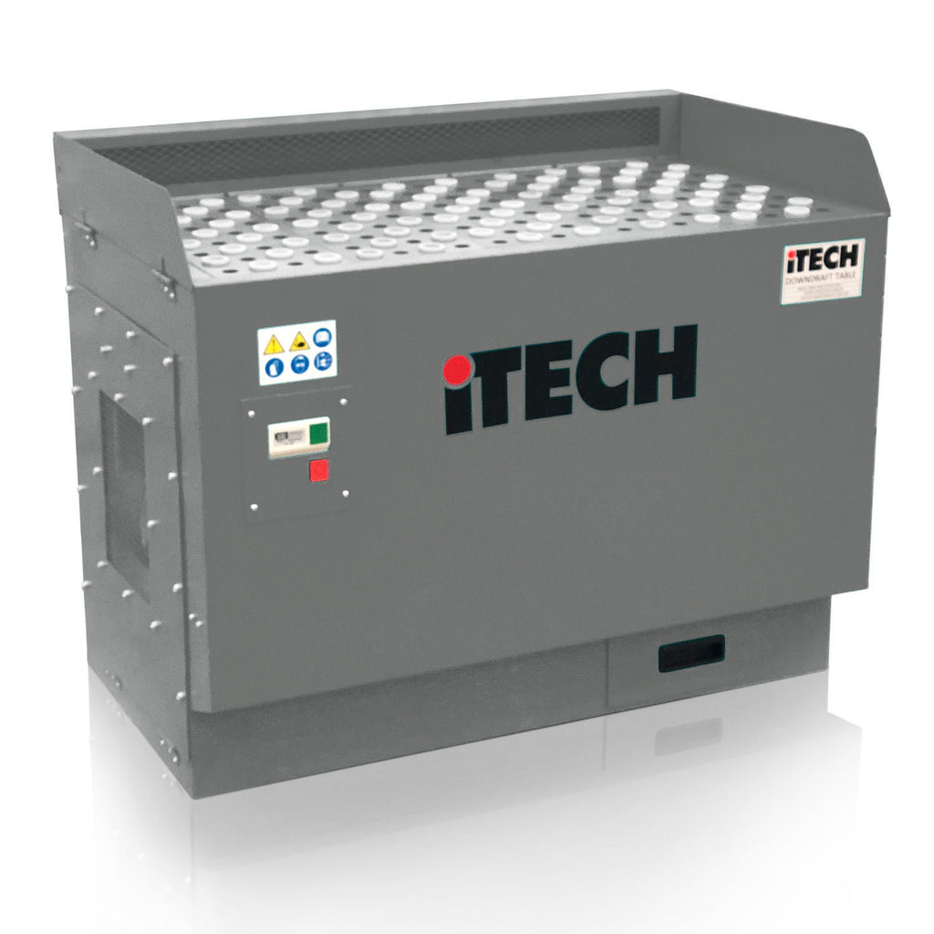 iTECH Down Draft Dust Extraction Table 1000mm 1ph