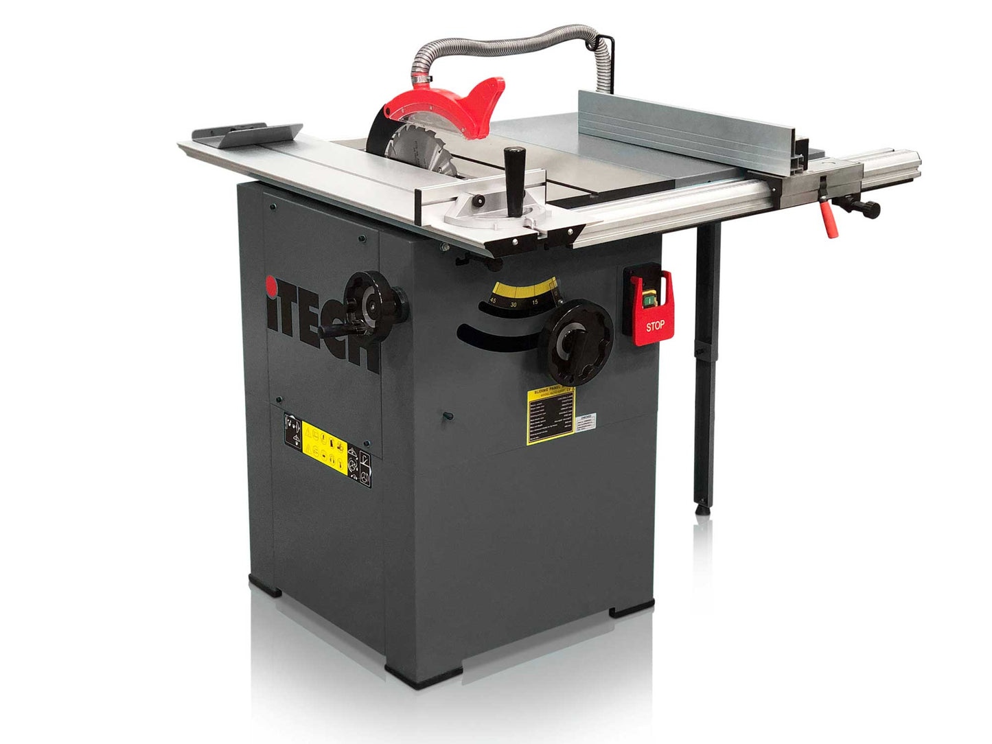TS10 TABLE SAW WITH SLIDING CARRIAGE
