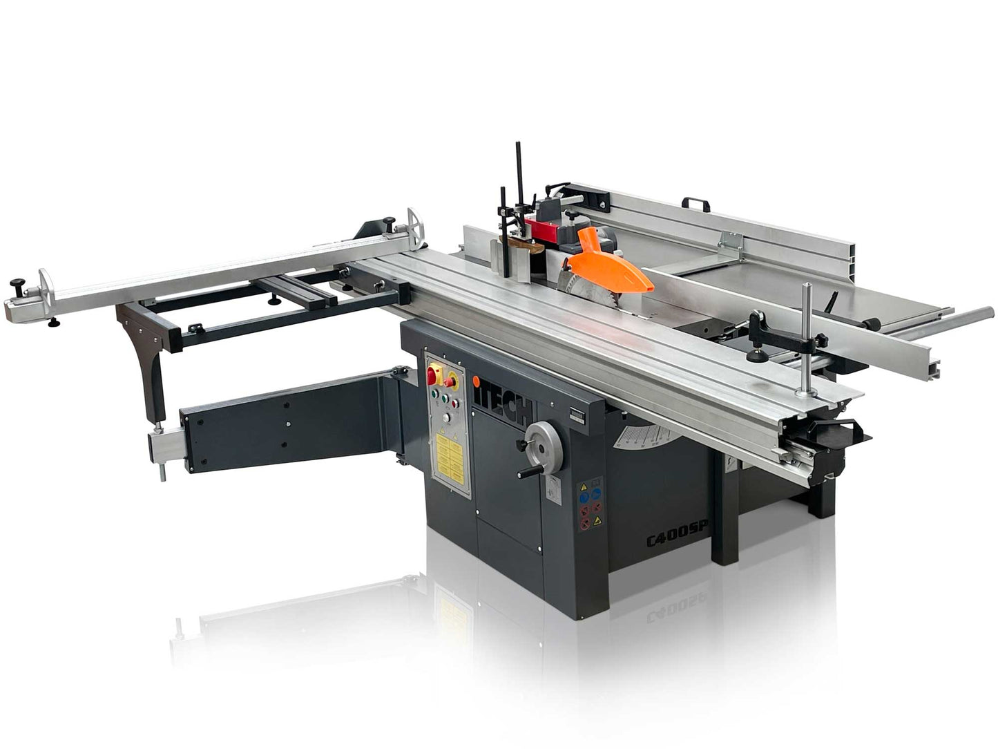 C400 MULTI-FUNCTION COMBINATION MACHINE 400V 3PH WITH SPIRAL PLANER BLOCK