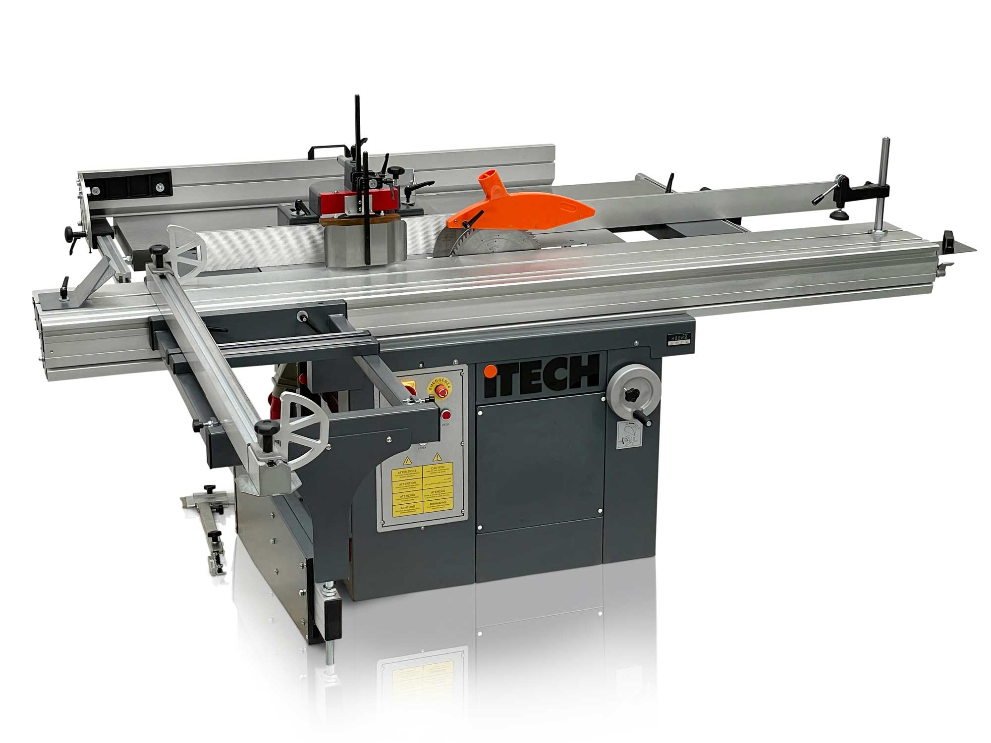 Multifunction woodworking store machine