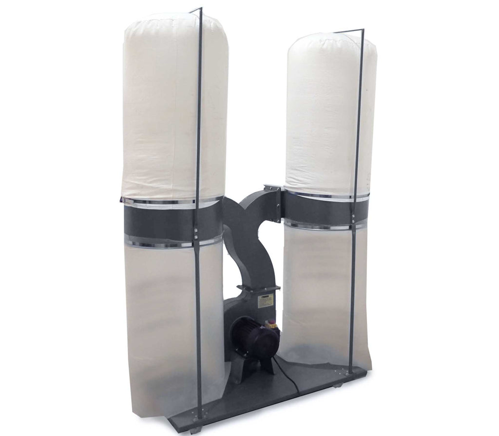 DC002 TWO BAG DUST EXTRACTOR 400v 3 ph