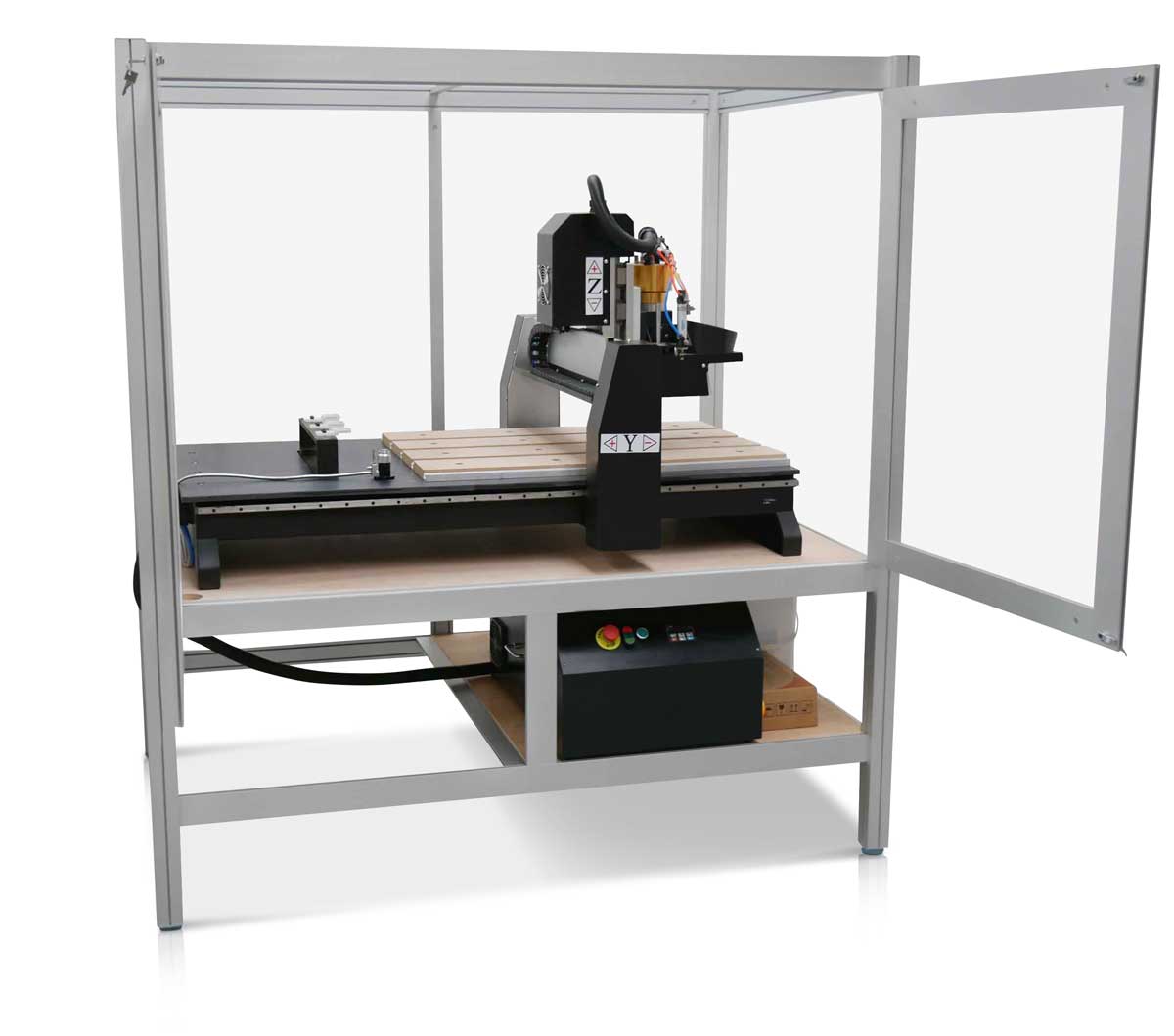 CNC Router Enclosure Surround for K6090T – iTECH Machinery