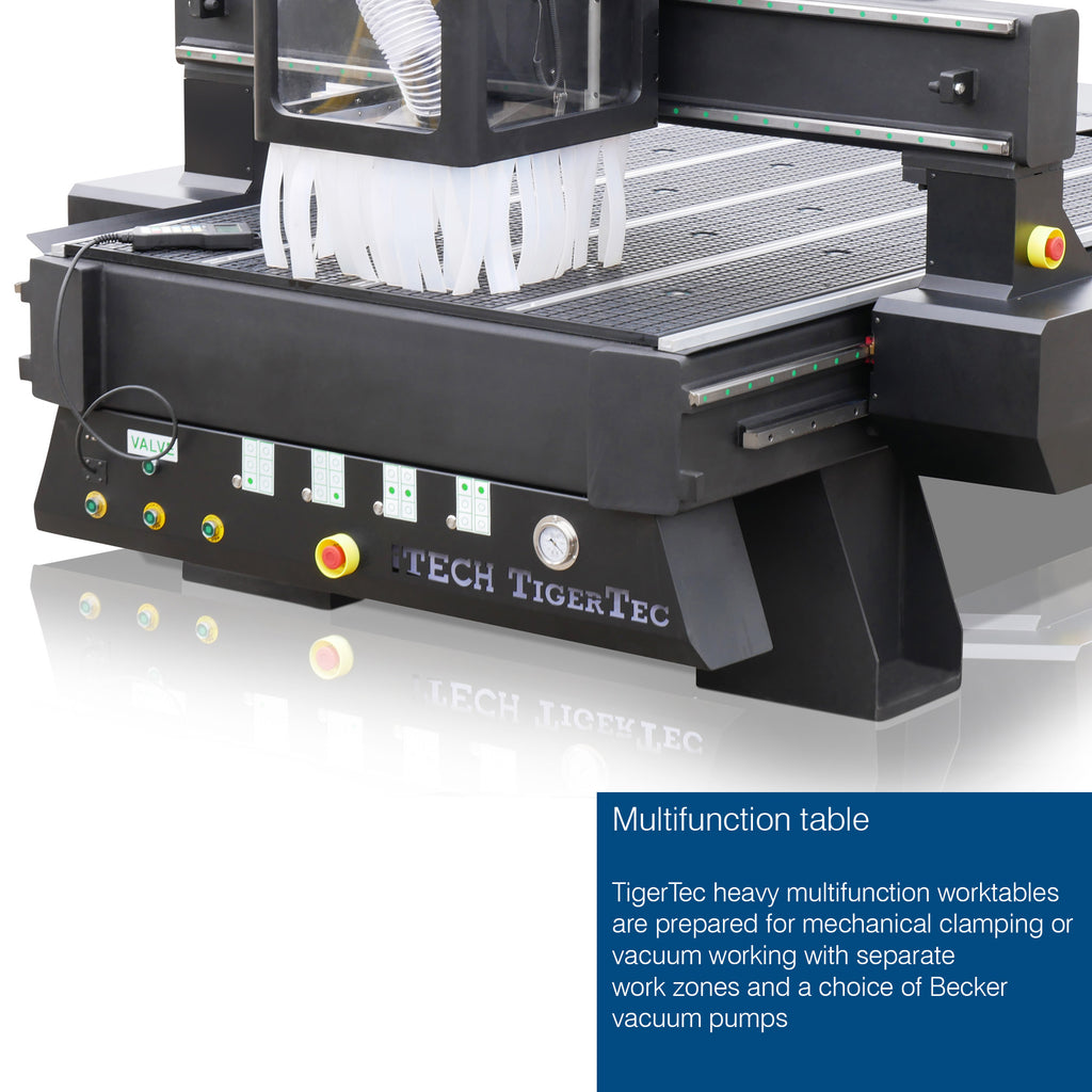 TIGERTEC 408 8x4 CNC ROUTER WITH AUTO TOOL CHANGE