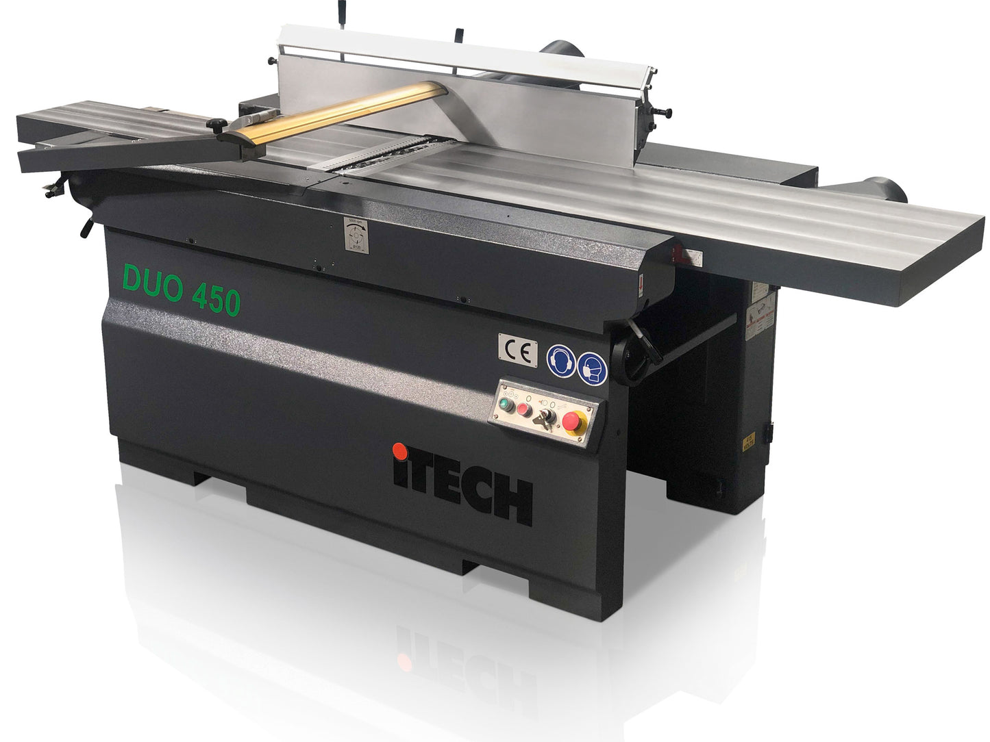 DUO 450 PLANER THICKNESSER WITH SPIRAL CUTTER BLOCK