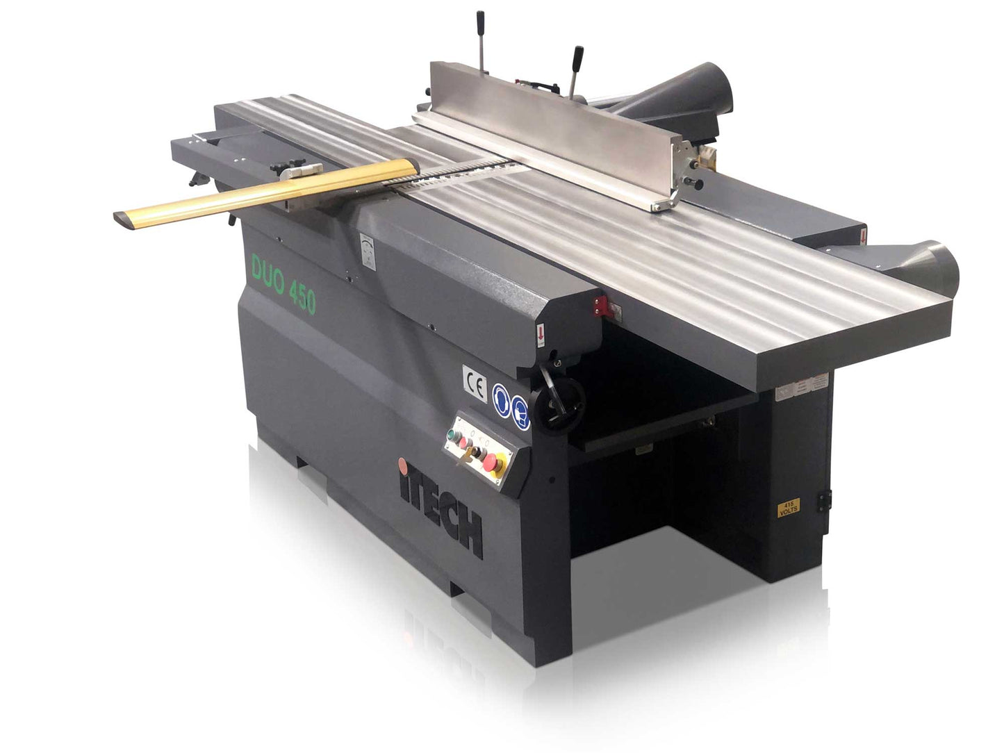 DUO 450 PLANER THICKNESSER WITH SPIRAL CUTTER BLOCK