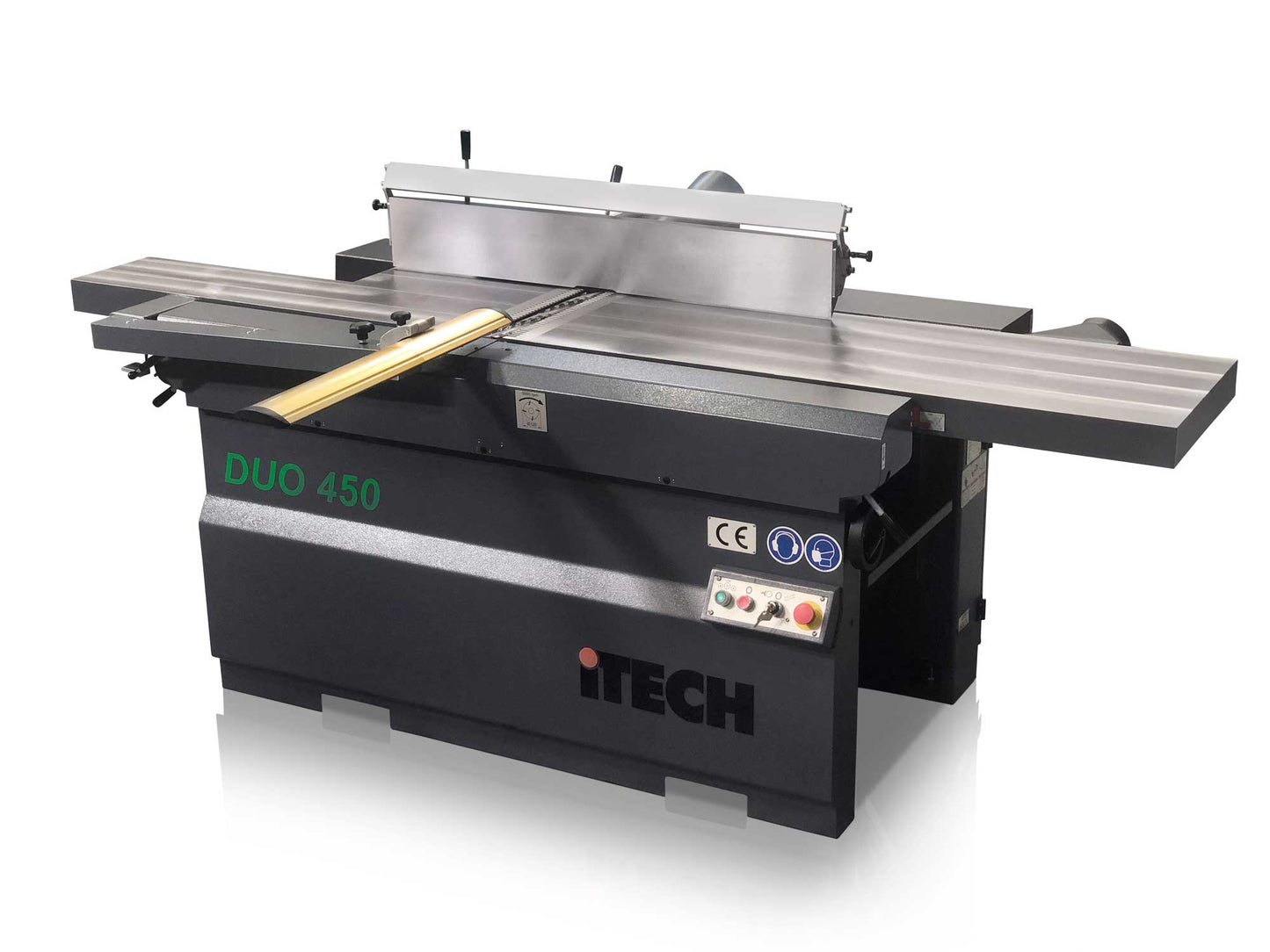 DUO 450 PLANER THICKNESSER WITH SPIRAL CUTTER BLOCK