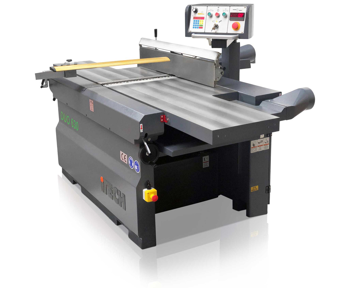 DUO 630 PLANER THICKNESSER WITH SPIRAL CUTTER BLOCK