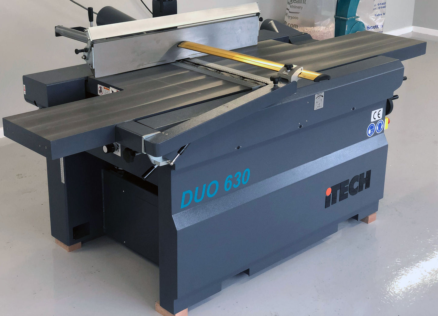DUO 630 PLANER THICKNESSER WITH SPIRAL CUTTER BLOCK