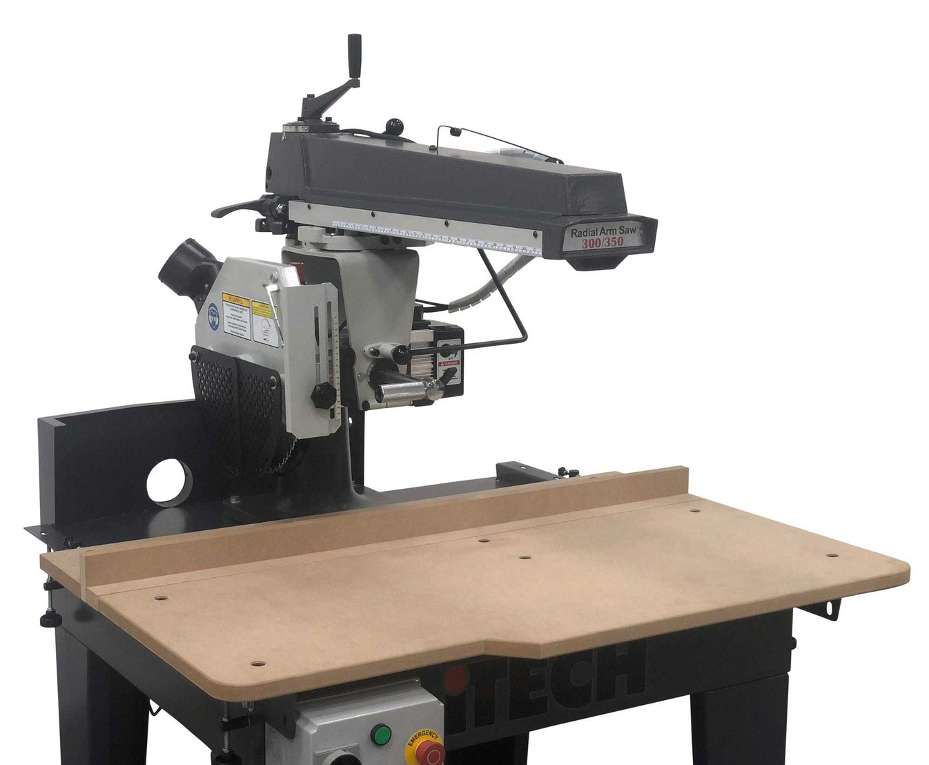 iTECH RAS 350 Radial Arm Crosscut Saw – iTECH Machinery